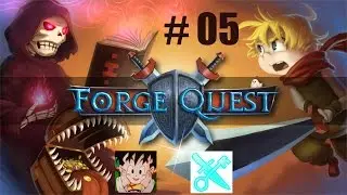 Let's play - Forge Quest Co-Op (w/ CaptainThief) #05 (Chicken Armor)