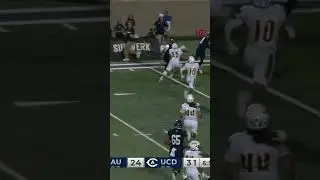 couldn't catch him ⚡️ #ucdavis #aggies #ncaa #fcs #collegefootball #highlight #touchdown #california