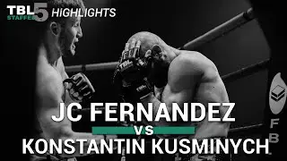 Highlight PURGE FIGHT JC Fern&aacute;ndez vs Konstantin Kusminych