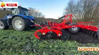 Agrotex Testy Maszyny Akpil Bison XL Agregat Talerzowy 5M