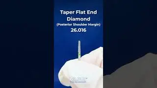 Taper Flat End Bur | Diamond Dental Bur