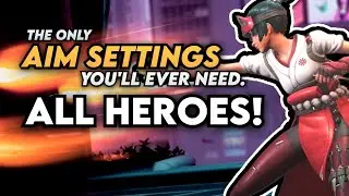 Overwatch 2: Console Aim Settings ALL HEROES (Improve Aim Xbox/PS5)