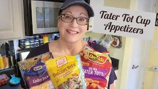 SIMPLE HOLIDAY APPETIZER! Easy but looks fancy! #appetizer #easyrecipe #tatertots