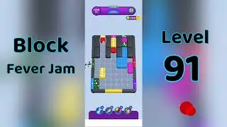 Block Fever Jam Level 91  Walkthrough 🎮 | Puzzle Solution & Tips | SolutionGuruji