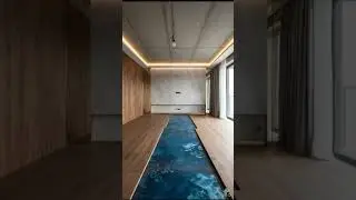 Luxury Living Room Transformation | Italian Design with Epoxy River Floor Cinematic Renovation