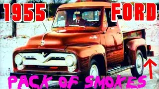Ford брал дополнительную плату за бамперы? Рекламный ролик пикапа Ford 1955 года. Винтажное объяв...