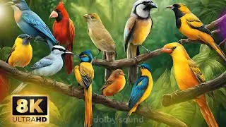 8K Ultra HD Bird Documentary: Discover All Types of Birds in Stunning Detail 🦜 | Natural Universe