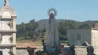Festas en cambeda (Vimianzo) Saida da procesion. Galicia e !Festa!