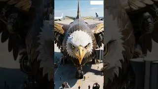 This Plane Looks Like a Flying Eagle&ndash;Stunning Design✈! #airplane #automobile #eagle #travel #unique