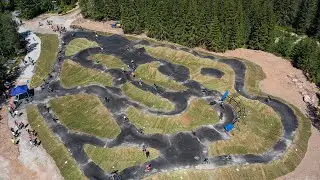 Norges st&oslash;rste pumptrack &aring;pnet i Trysil