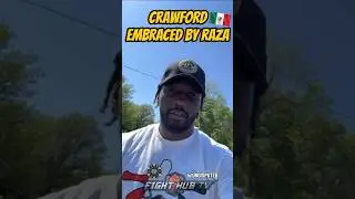 Terence Crawford at MEXICAN PARADE with fans TURNIN UP. ￼￼