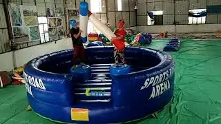 Inflatable Sport Road Arena / Inflatable Gladiator Game With Sticks / Inflatable Jousting Game