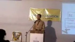 1st Prize Winning Speech @ 12th Beacon Foundation Debate
