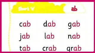 A E I O U Sound Words | English Vowels Sounds Vowe | Sounds Words | Three Letter Words @english 
