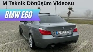 BMW E60 M Teknik dönüşüm