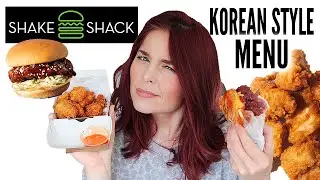 Shake Shack's NEW Korean Menu!!! IS IT GOOD??