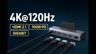 Best Budget Dock? JSAUX HB0603 (4K120, 3&times;USB 3.0, Ethernet) for Deck, Ally & Legion Go