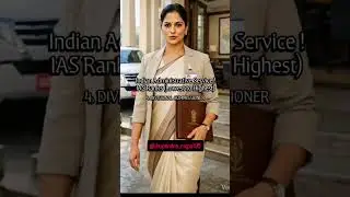 IAS Officer Rank Hierarchy (भारत में IAS पदों की सूची) #trending #viral #upsc #ias #motivation #yt