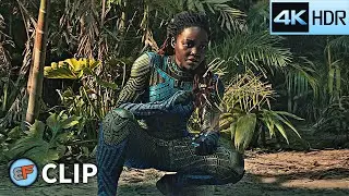 Nakia Locates Shuri | Black Panther Wakanda Forever (2022) 4K HDR Movie Clip