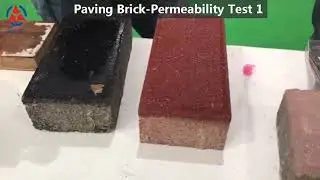Paving Brick Permeability Test 1