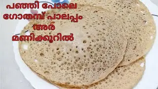 Instant Wheat appam recipe Malayalam | Appam | Palappam | Instant Appam Recipe | Soft Wheat Appam