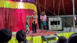 fomos assistir o espetáculo do circo Castelo Encantado em Bom Princípio do Piauí