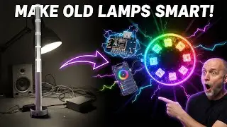 Alte LED-Lampe SMART machen | WLED ESP8266 / Neo Pixel - Tutorial deutsch