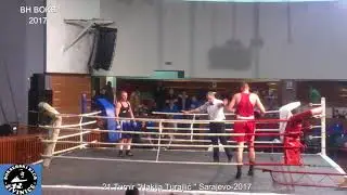 12-17 BH BOKS / 91 kg :Hasanović - Pašalić 2-0 / Sarajevo-2017