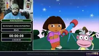 Dora: Journey to the Purple Planet (Blind) by nordic_soy in 1:25:59 - Memeathon Strikes Back
