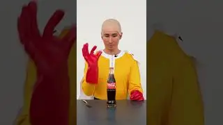 When Saitama opens Coca cola (feat. @ohiofinalboss ) #anime  #onepunchman #saitama @kingchris