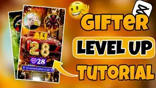 TikTok Live Match Gifter level up video Editing Tutorial || Gifter level up video edit krna ka trika