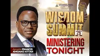WISDOM SUMMIT DAY 3 | RUNNING WITH THE ROAD WITH APOSTLE STEPHEN SIAW LARBI