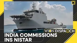 Indian Navy Commissions First Indigenous Diving Support Vessel INS Nistar | WION Dispatch