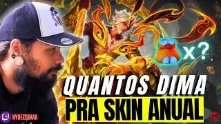 QUANTOS DIAMANTES GASTEI PRA PEGAR A SKIN DO SUN ANUAL | SUN GAMEPLAY