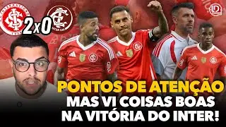 🔴🚨⚠️INTER 2x0 INTER-SM: VITÓRIA COM SUSTOS E PROBLEMAS PRA FICAR LIGADO, MAS TAMBÉM VI COISAS BOAS  