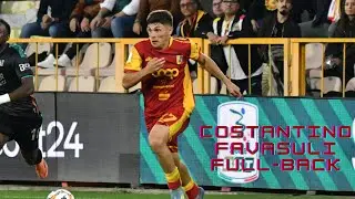 Costantino Favasuli | Catanzaro - Crosses, Dribbling and Defensive Skills