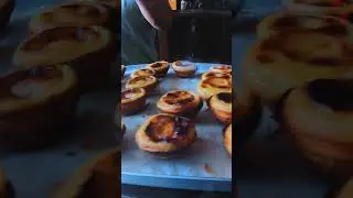 Vegan Pastel de Nata, Portugal  🥮💚 #SHORTS