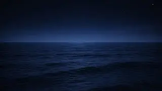 Calming Dark Sea &bull; Gentle Ocean for Overnight Rest