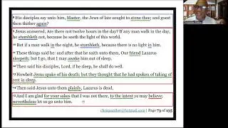 42. John 11:15-28 Jesus confronted by Martha about her brother's death (Nov-30-2025)