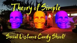 Halloween Social Distance Candy Slide