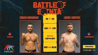 Battle of Botnia 12 Borhan Mohammadi vs. Ludwig Lindefors