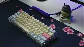 KBDFANs - Purple Lilac DZ60, Lubed + Filmed || Type Test ASMR