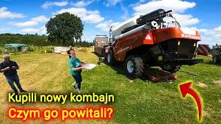 Ему налили шампанского - тоже российского? 👉 Piciu Young поставляет комбайн Ростсельмаш Nova 330