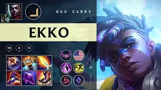 Ekko Carry vs Kai'Sa - NA Master Patch 25.23