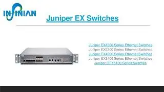 Juniper - Switches, Routers & Firewalls | Models List