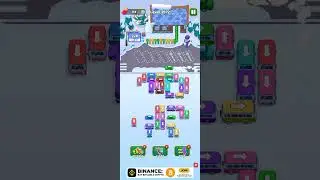 Bus Escape traffic jam 2072 level gameplay walk-through 2026#Game#gaming