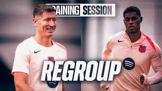 LEWY & RASHFORD show their true LEADERSHIP in FC Barcelona Training Session 🔵🔴