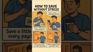 4 Stress-free Ways to Save Money: Your Ultimate Guide | Easy Money Tips #4 | Cash & Comics