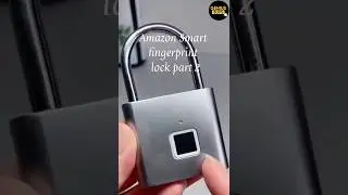 Amazon Smart fingerprint lock part 2  |Genius Buys|#amazonfinds #amazongadgets #amazonmusthaves#tech