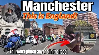 MANCHESTER - Man Threatens To Punch Me & The English March For St George’s Day!!